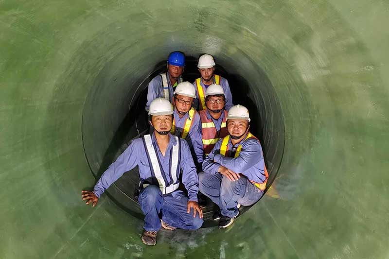 定陶清洗管道的几个步骤