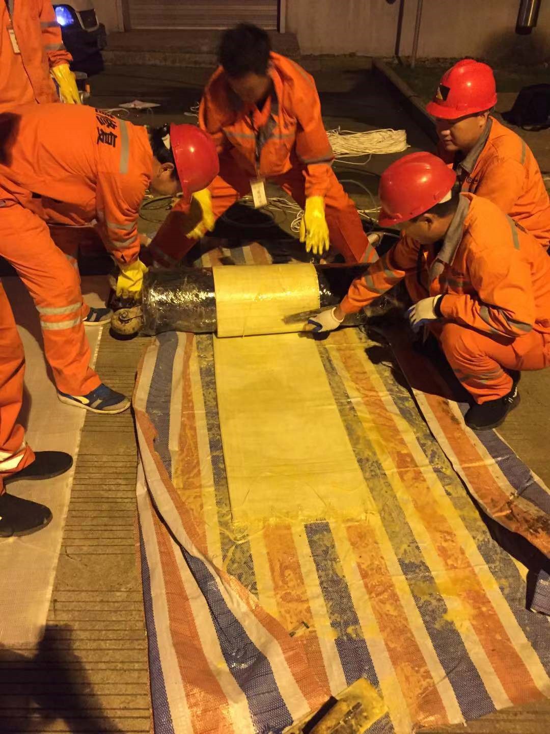 定陶CIPP局部树脂固化法